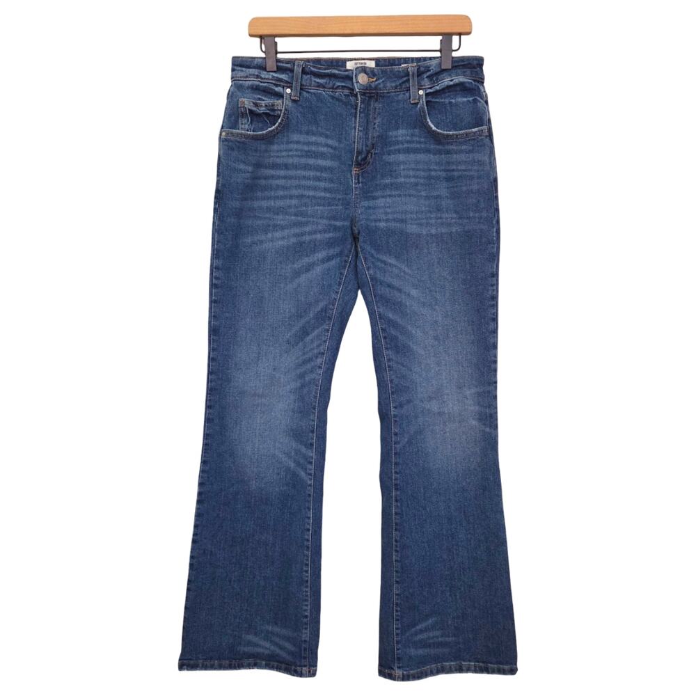 Cotton On | Stretch Bootcut Distressed Blue Denim Y2K 90s Classic Jeans